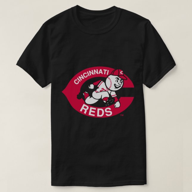 camiseta esencial de red-cincinnati (Diseño del anverso)