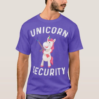 Camiseta Esencial de seguridad de unicornio