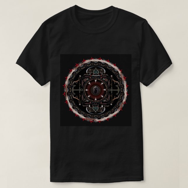 camiseta esencial de shinedown (Diseño del anverso)