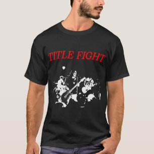Camiseta esencial de Shoegaze con silueta blanca