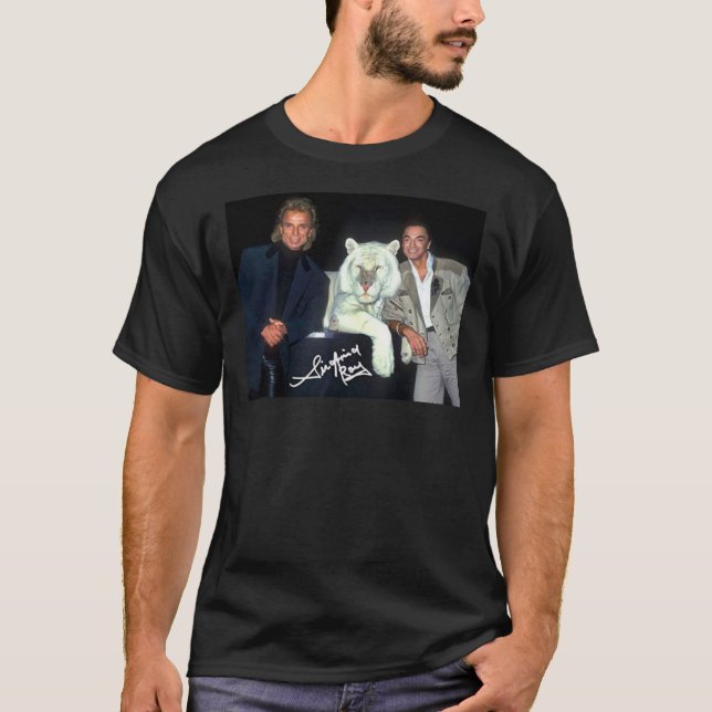 Camiseta esencial de Siegfried y Roy Magic (Anverso)