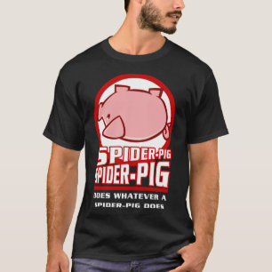 Camiseta esencial de Spider-Pig