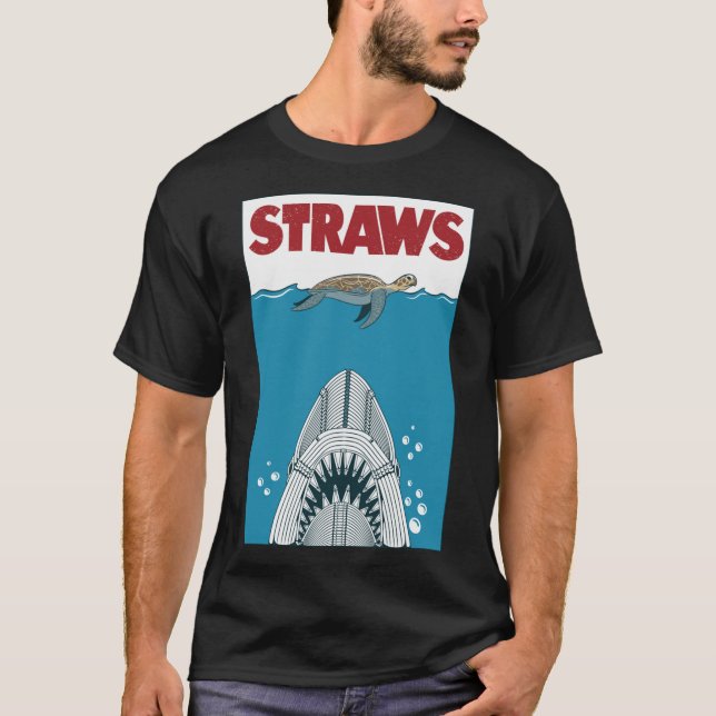 Camiseta esencial de Straws (Anverso)
