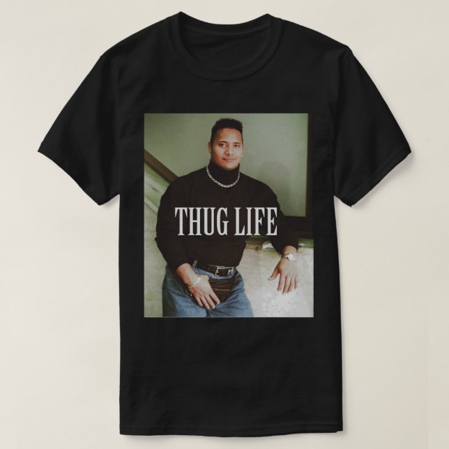 Camiseta esencial de THUG LIFE (Diseño del anverso)