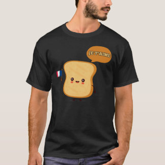 Camiseta esencial de tostada francesa