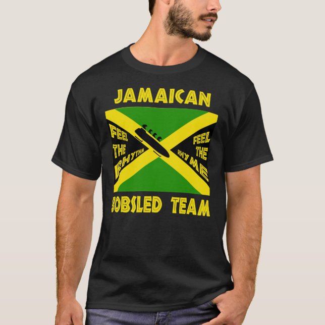 Camiseta esencial del equipo jamaiquino Bobsled (Anverso)