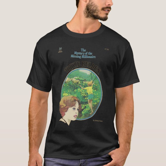 Camiseta esencial del libro Trixie Belden (Anverso)