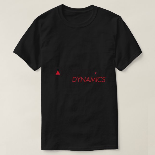 Camiseta esencial del logotipo de la Dinámica Veri (Diseño del anverso)