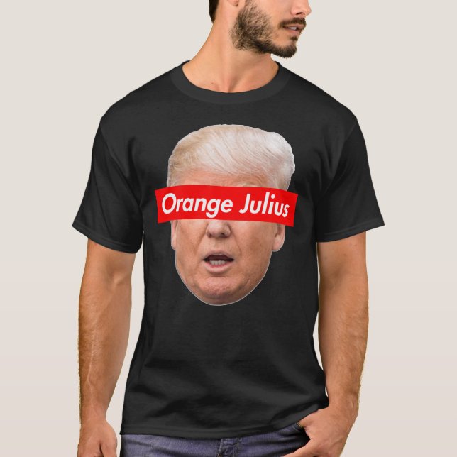 Camiseta esencial del naranja Julius (Anverso)