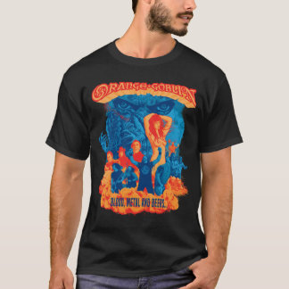 Camiseta esencial del Poster Goblin naranja