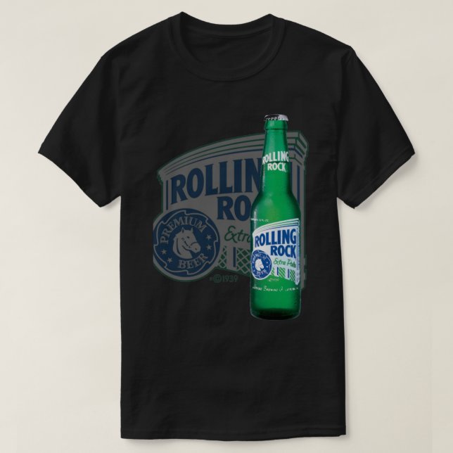 Camiseta esencial del rock Rolling (Diseño del anverso)