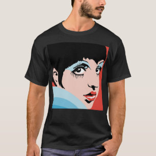 Camiseta esencial del vector Liza Minnelli