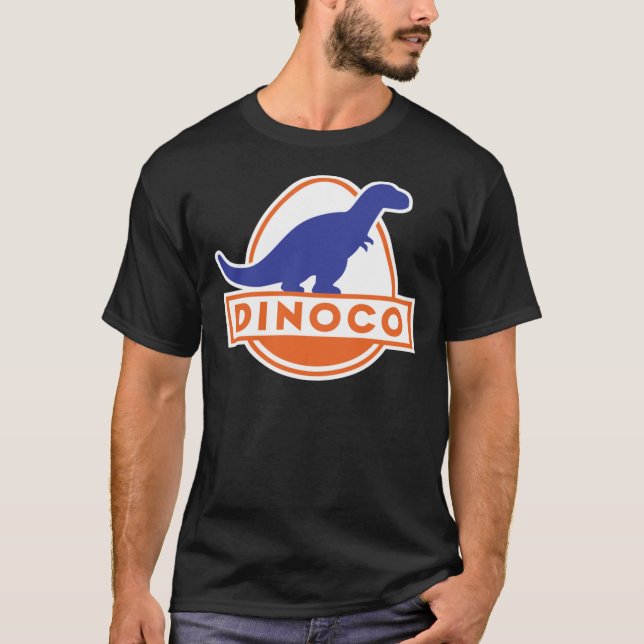 Camiseta Esencial Dinoco (Coches) (Anverso)