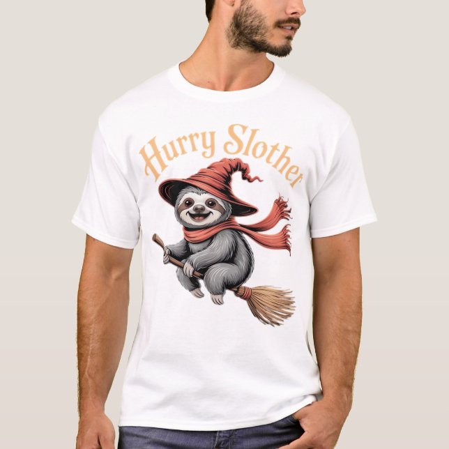 Camiseta esencial divertida de bruja de Halloween  (Anverso)