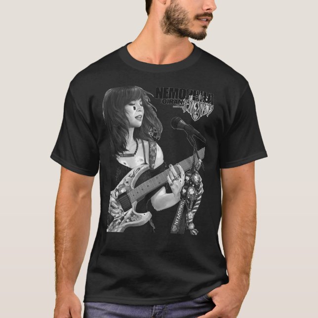 Camiseta esencial esencial de Saki Nemophila (Anverso)