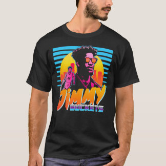 Camiseta Esencial gráfica de Jimmy Bucket Miami Outrun Styl
