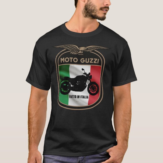 Camiseta Esencial Moto Guzzi (Anverso)