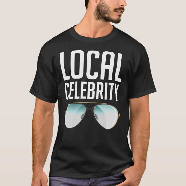 Camiseta esencial para celebridades locales (Anverso)