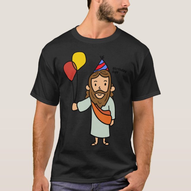Camiseta esencial para el cumpleaños de Jesús (Anverso)