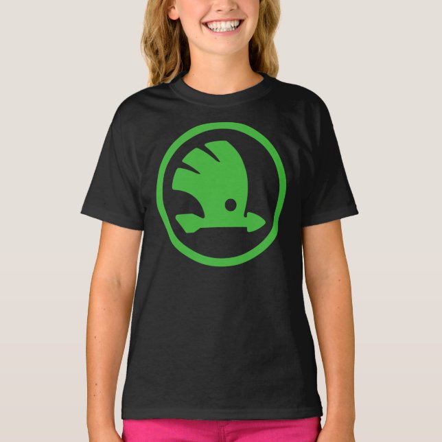 Camiseta esencial para el nuevo LOGO SKODA (Anverso)