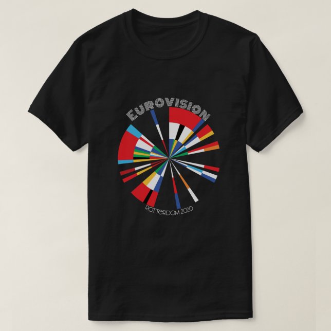 Camiseta Esencial para Eurovisión 2020 (Diseño del anverso)
