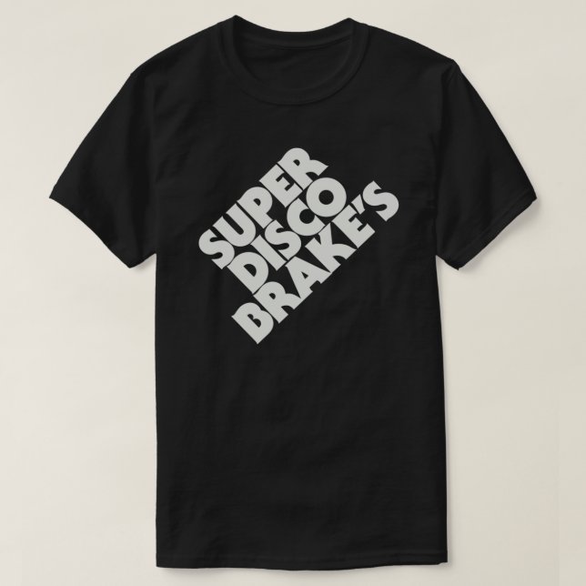 Camiseta esencial para frenos de disco superdisco (Diseño del anverso)