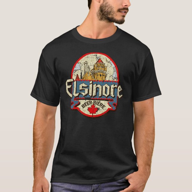 Camiseta esencial para la cosecha de Elsinore Beer (Anverso)