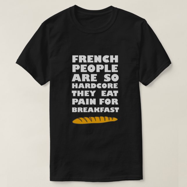 Camiseta Esencial para los franceses  (Diseño del anverso)