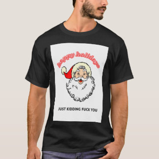 Camiseta esencial para Navidades groseros