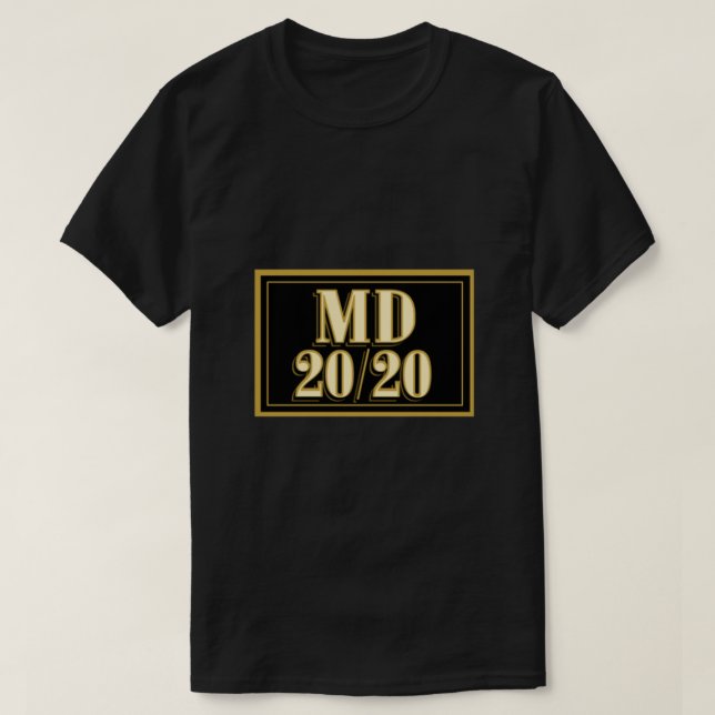 Camiseta Esencial para perro loco MD 2020 (Diseño del anverso)