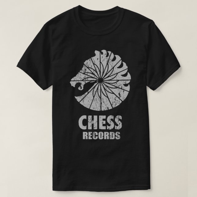 Camiseta esencial para registros de ajedrez (Diseño del anverso)