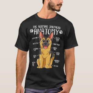 Camiseta Esencial propietario de perro pastor alemán de ana