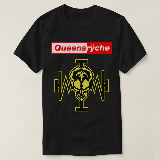 Camiseta esencial QUEENSRYCHE (Diseño del anverso)