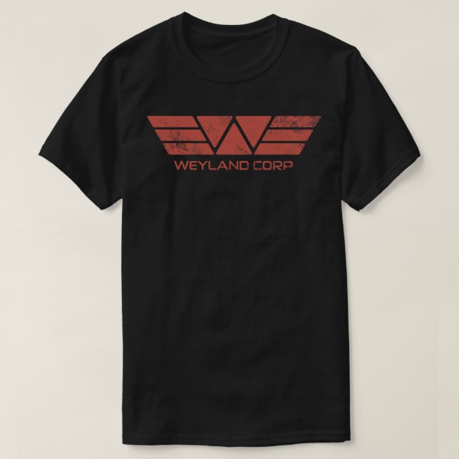 Camiseta esencial roja de Wayland Corp (Diseño del anverso)