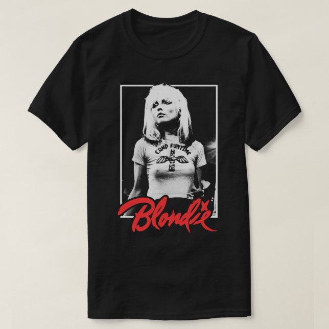 Camiseta esencial rubia (Diseño del anverso)