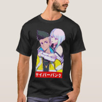 camiseta esencial unisex cyberpunk edgerunners