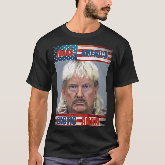 Camiseta esencial y exótica de Trump (Anverso)