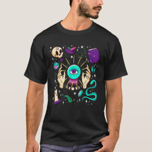 Camiseta Esenciales de Bruja Esculpir Brujería de cristal e