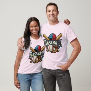 Camiseta Esencias clásicas de béisbol / Elegante leyenda re