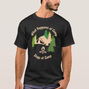 Camiseta Esencias y suministros de los campamentos de veran