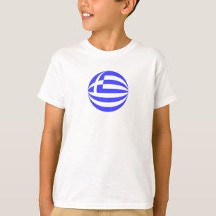 Camiseta Esfera de la bandera griega