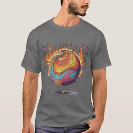 Camiseta Esfera Ethereal Blaze