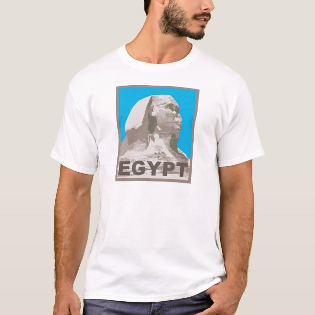 Camiseta Esfinge de Egipto (Anverso)