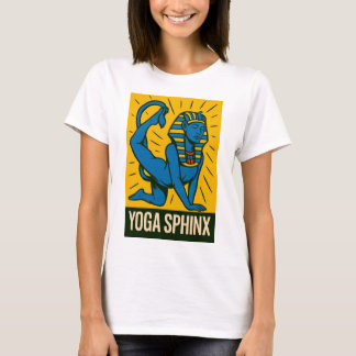 Camiseta Esfinge de yoga - Arte pop clásico