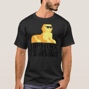 Camiseta Esfinge Egipto antiguo e impresionante profesor de