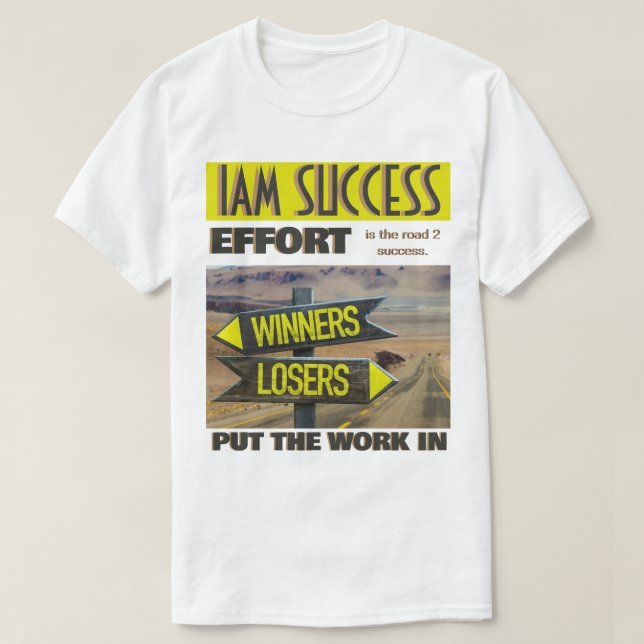 CAMISETA ESFUERZO (Diseño del anverso)