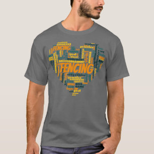 Camiseta Esgrima de corazón chica