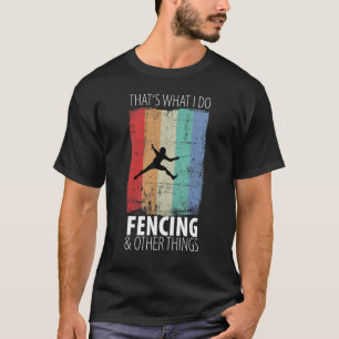 Camiseta Esgrima de esgrima para esgrima de guerra de artes