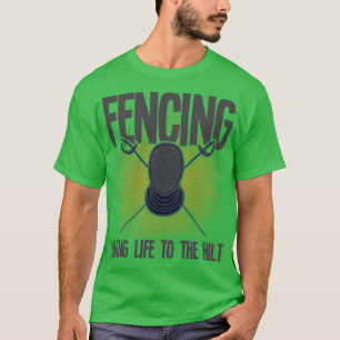 Camiseta Esgrima De Esgrima Vida A La Hilt (1)