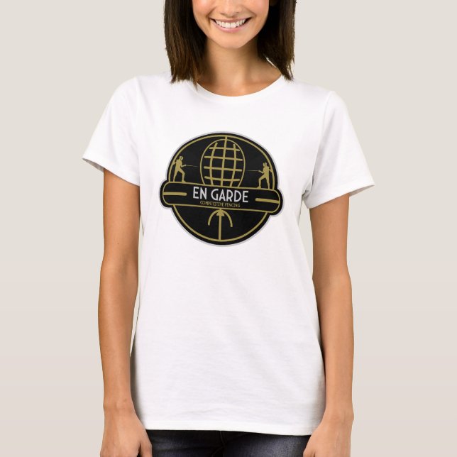 Camiseta Esgrima de espada competitiva (Anverso)
